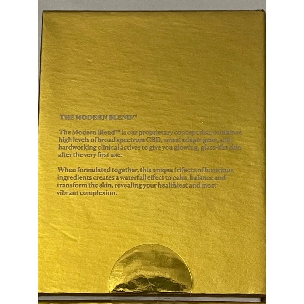 Ambari Gold Profection22 Mask 30ml 1oz CBD Reishi 22% AHA Blend Peel Polish NEW